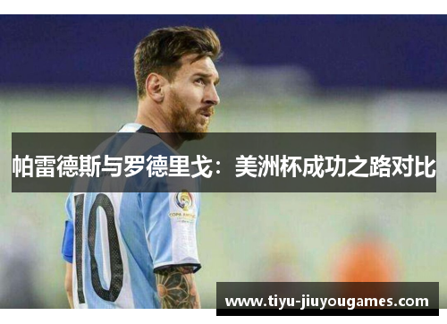 帕雷德斯与罗德里戈：美洲杯成功之路对比